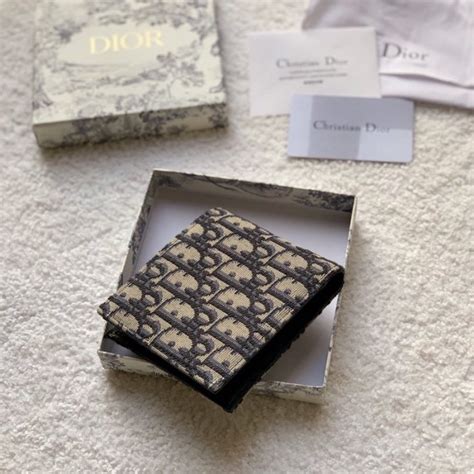 men wallet dior|men's compact wallet.